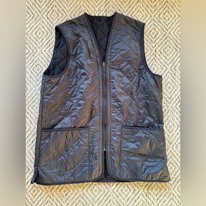 Barbour Polarquilt Waistcoat/Zip-Liner - Navy - Large